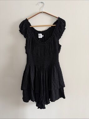 Princess Polly Black Romper